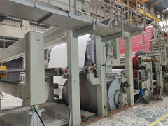 Μηχανή κατασκευής χαρτιού με επικάλυψη ελεφαντόδοντου 800m/min